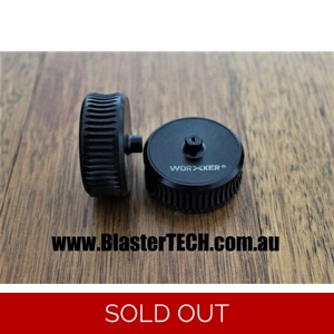 Worker Black POWER Straight Grooved Lightweight Flywheels